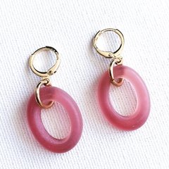 Brinco Trancoso Pequeno Rosa - comprar online
