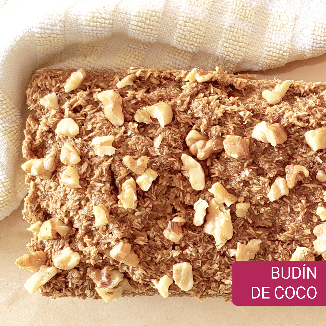 Budin de coco