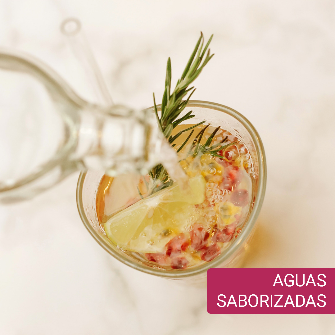 Aguas saborizadas