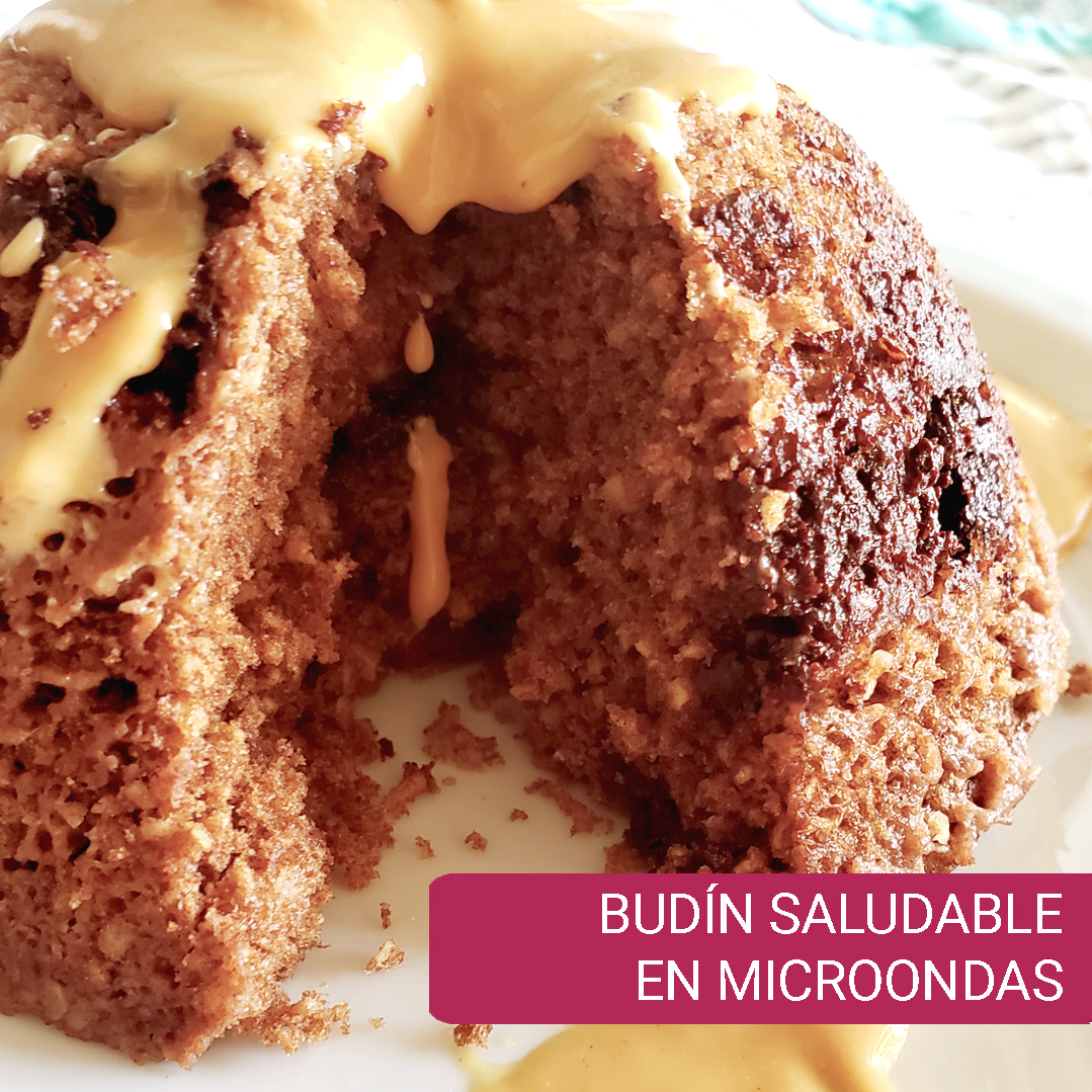 budin en microondas