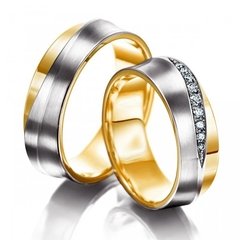 Alianzas Combinadas - Oro 18k