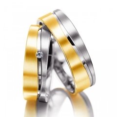 Alianzas Combinadas - Oro 18k - comprar online