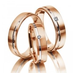 Alianzas Combinadas - Oro 18k - comprar online
