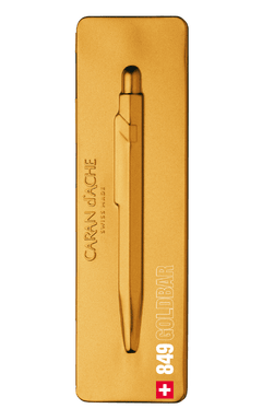 Bolígrafo CARAN D'ACHE - Golden Bar - CAZZARO