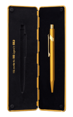 Bolígrafo CARAN D'ACHE - Golden Bar en internet