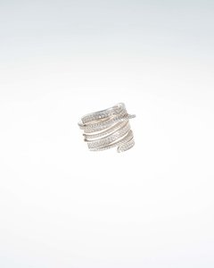 Anillo Cubic - Plata 925 / Rodio