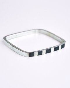 Pulsera Rígida Onix - Plata 925