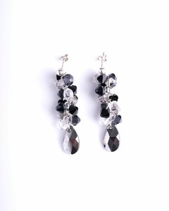 Aros colgantes Swarovski - Plata 925