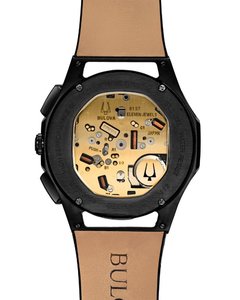 Reloj Bulova Curv cuero azul - 98A232 - comprar online