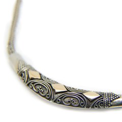 Collar Bali - Plata 925 / Oro 18k - comprar online