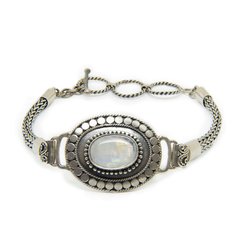 Pulsera Piedra de la Luna - Plata 925