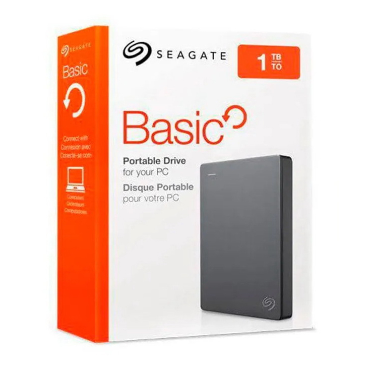 Disco Duro Portatil SEAGATE 1TB Basic USB 3.0
