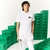 Polo unisex Lacoste x Minecraft Classic Fit en algodón orgánico