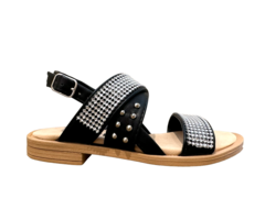 SANDALIA FERLI BAR21 NEGRO