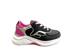 FOOTY TOP 57 NEGRO FUCSIA