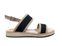 SANDALIA GREEN & BLACK 00GR1 NEGRO