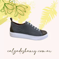 ZAPATILLA PASOTTI PAVIA GRIS PROMO