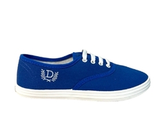 ZAPATILLA DE LONA DELI ART 350 TURQUESA
