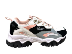 ZAPATILLA FILAMENT TRACE BLANCO ROSA
