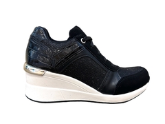 ZAPATILLA FRAGOLA 91502 NEGRO BRILLO