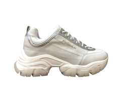 ZAPATILLA FRAGOLA LEVU1 BLANCO PLATEADO