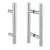 MANIJON PAUL 32 Ø 290 MM C/C 450 MM LARGO ACERO INOX MATE 304 CON KIT DE MONTAJE HAFELE