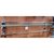 REPISA SIMPLE BRONCE CROMADO/ VIDRIO