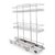 CANASTO MULTI USO EXTRAIBLE CROMADO 3 NIVELES FINO - comprar online