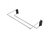SOPORTE PARA ZAPATOS AJUSTABLE ACERO HAFELE 450/80MM