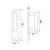 MANIJON KODEBAR ACERO INOXIDABLE 245 X 45 MM - comprar online