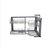 CANASTO MAGIC CORNER ESQUINERO HAFELE EXTRAIBLE CROMADO 548.16.202 - comprar online