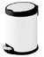 TACHO DE RESIDUOS A PEDAL 20 LTS COMBINADO BLANCO/NEGRO CIERRE LENTO - comprar online