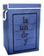CESTO LAUNDRY JEAN ( CELESTE ) CON TAPA 40X30X60