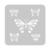 Stencil EQ 30x30 - 1005 - Mariposas