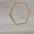 Marco de pino hexagonal - 30 cm - comprar online