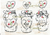 Lamina decoupage A4 - d177 - frascos