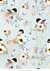Lamina decoupage A4 - d215 - pajarito shabby