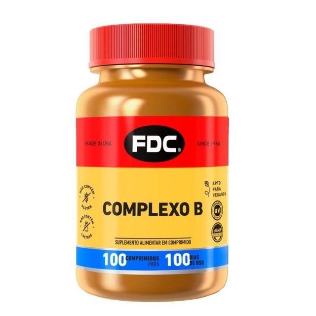 COMPLEXO B (100 COMPRIMIDOS) - FDC VITAMINAS