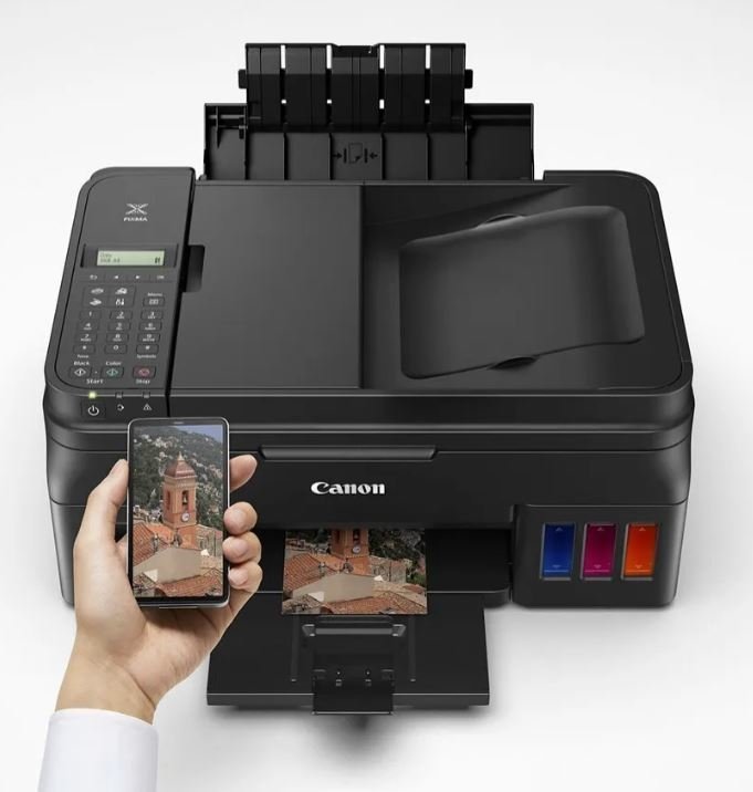 IMPRESORA Canon Pixma G4100 Multifuncion Wi Fi C/TANQUES DE TINTA CONTINUA  y ADF