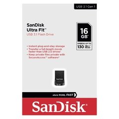 PENDRIVE SANDISK ULTRA FIT USB 3.1 16GB en internet
