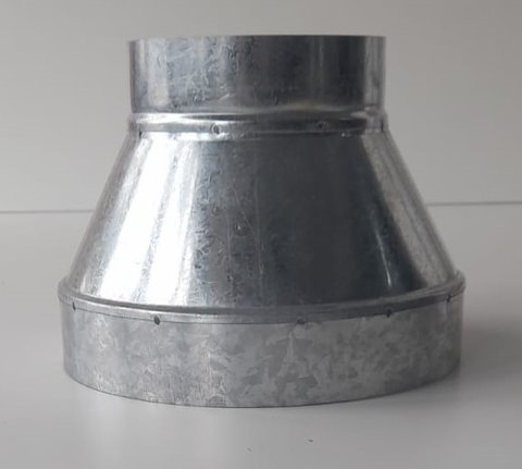 Calefactor Reducción de 10"a 6" Zinc