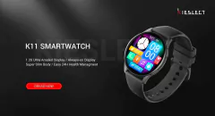 SMART WATCH KIESLECT K11 BLACK