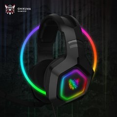 auriculares estéreo con graves Surround ,ONIKUMA K10 RGB, para videojuegos, PS4, Xbox, One PC con micrófono