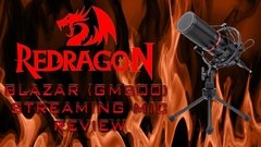 Microfono Pc Redragon Blazar Gm300 Tripode Usb Streaming en internet