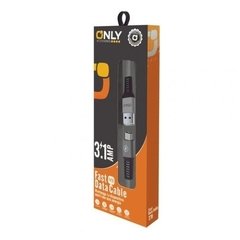 Cable ONLY USB a V8 / TIPO C Carga Rápida 3.1 Amp - Seda Mod 35/37-20