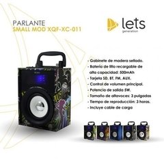 PARLANTE PORTATIL LETS XC-011 - comprar online