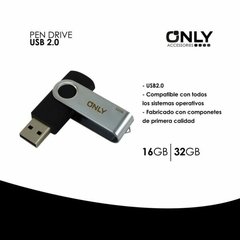 PEN DRIVE ONLY MOD 02-20 – 16 GB – CLASE 10 en internet