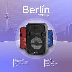 Parlante ONLY Berlin BLUETOOTH - comprar online
