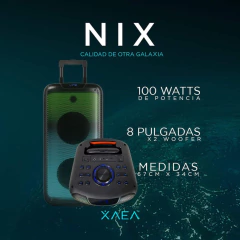PARLANTE TORRE 8” X2 – MOD831 – NIX – XAEA