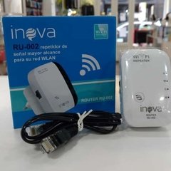 Repetidor De Señal Wifi Inova Ru-002 300 Mbps